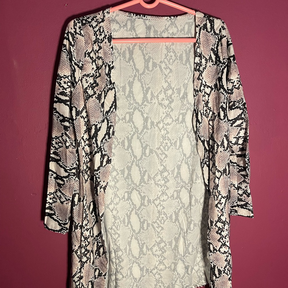 Snake skin sweater